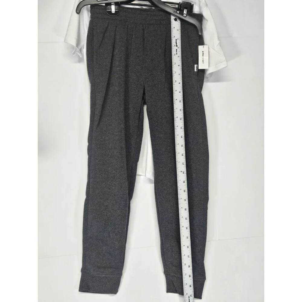 DKNY Size Boys 10, Set Of 3,‎ Grey Sweatshirt/Grey Pants/Crew Neck Logo T Shirt